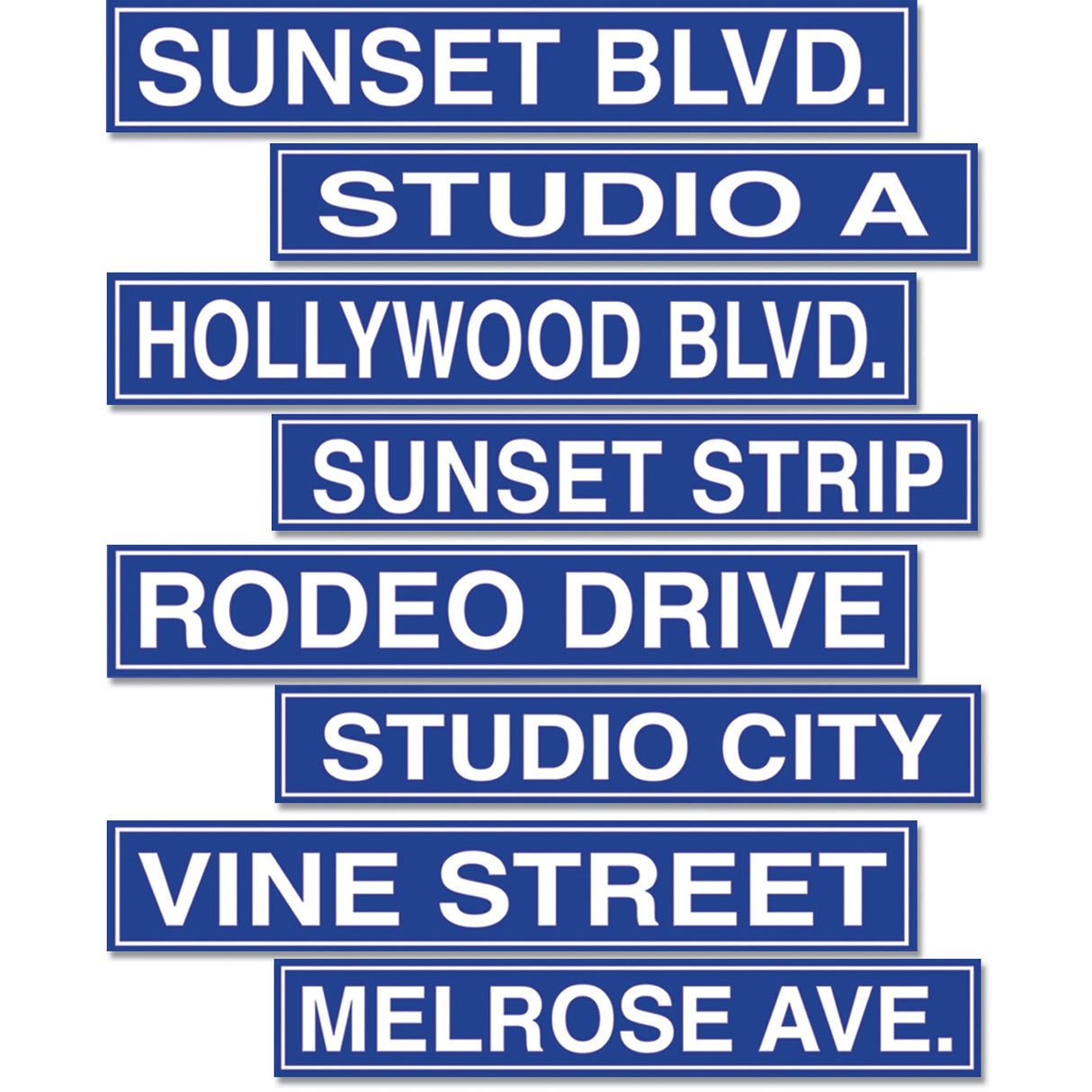 Hollywood Street Sign