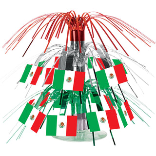 Mexico Flag Cascade Centerpiece