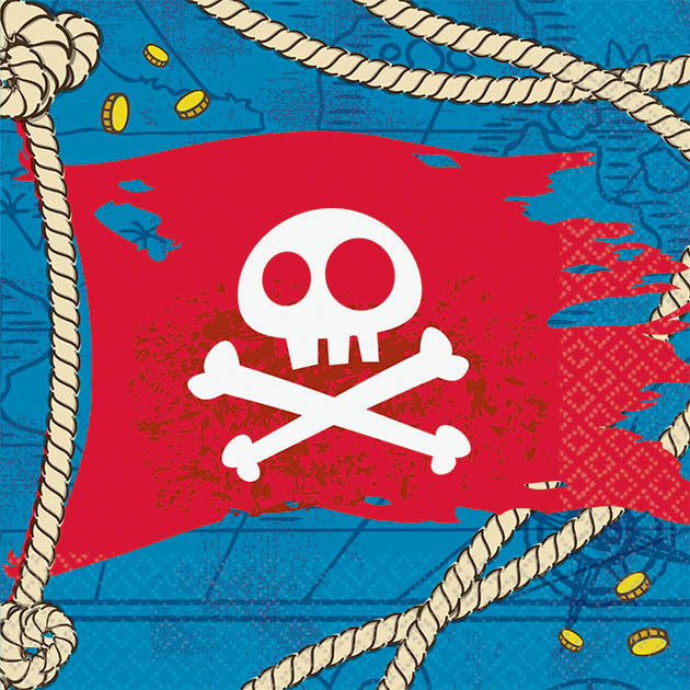 Jake and the Neverland Pirate Beverage Napkins (16ct)