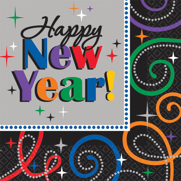 Cheers To A New Year Beverage Napkins (16ct)