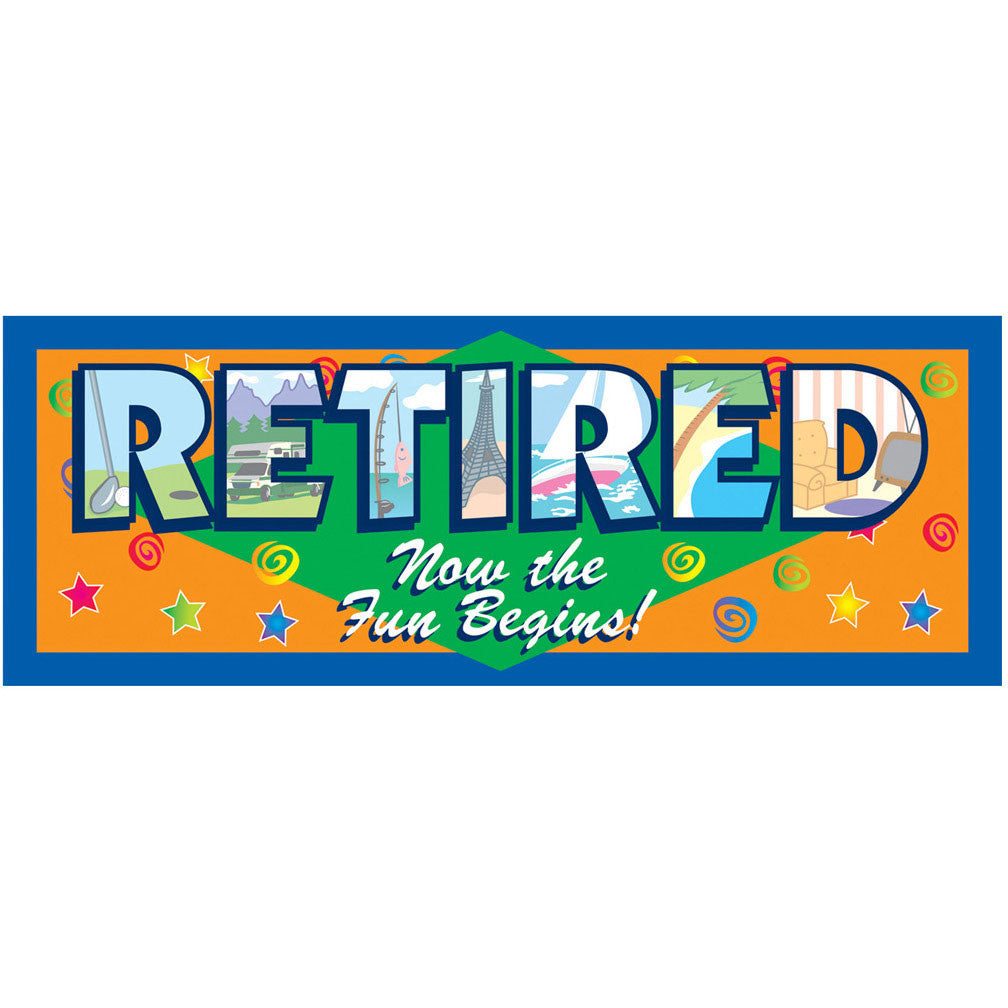 RETIREMENT SIGN