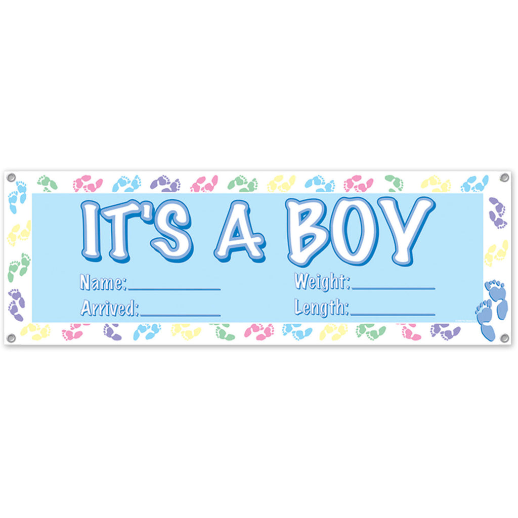 Its A Boy Banner (1 ct)