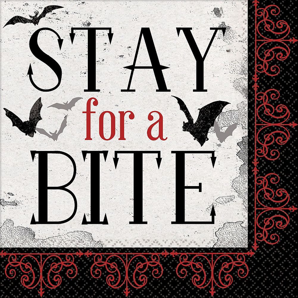 Dark Manor Beverage Napkins