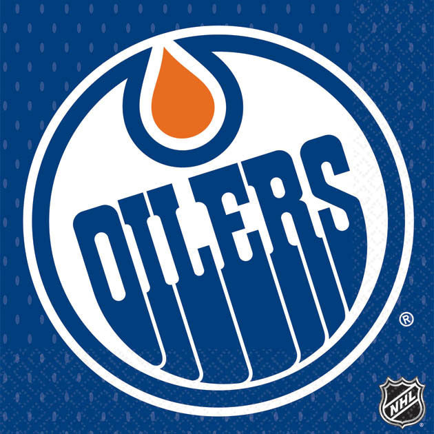 Edmonton Oilers Beverage Napkins (16ct)