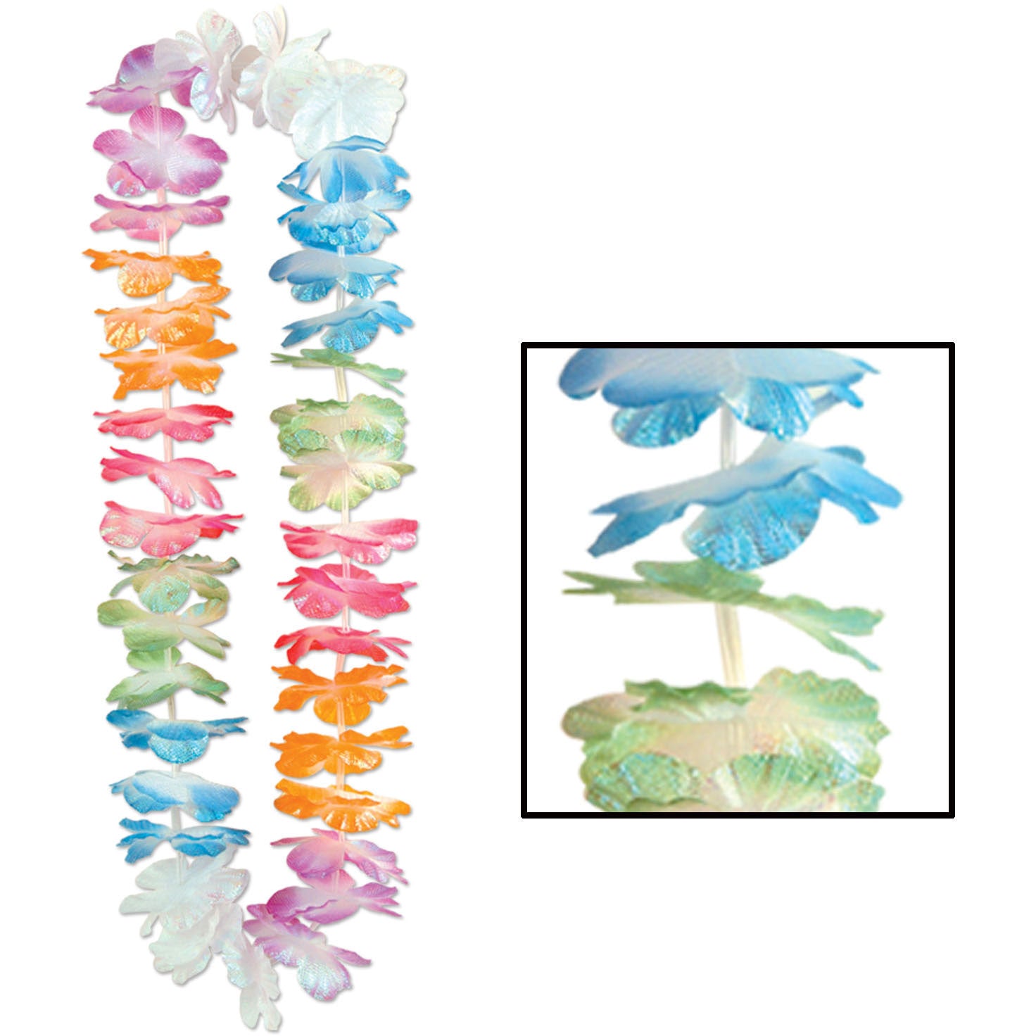 Silk Petals Lei (1ct)