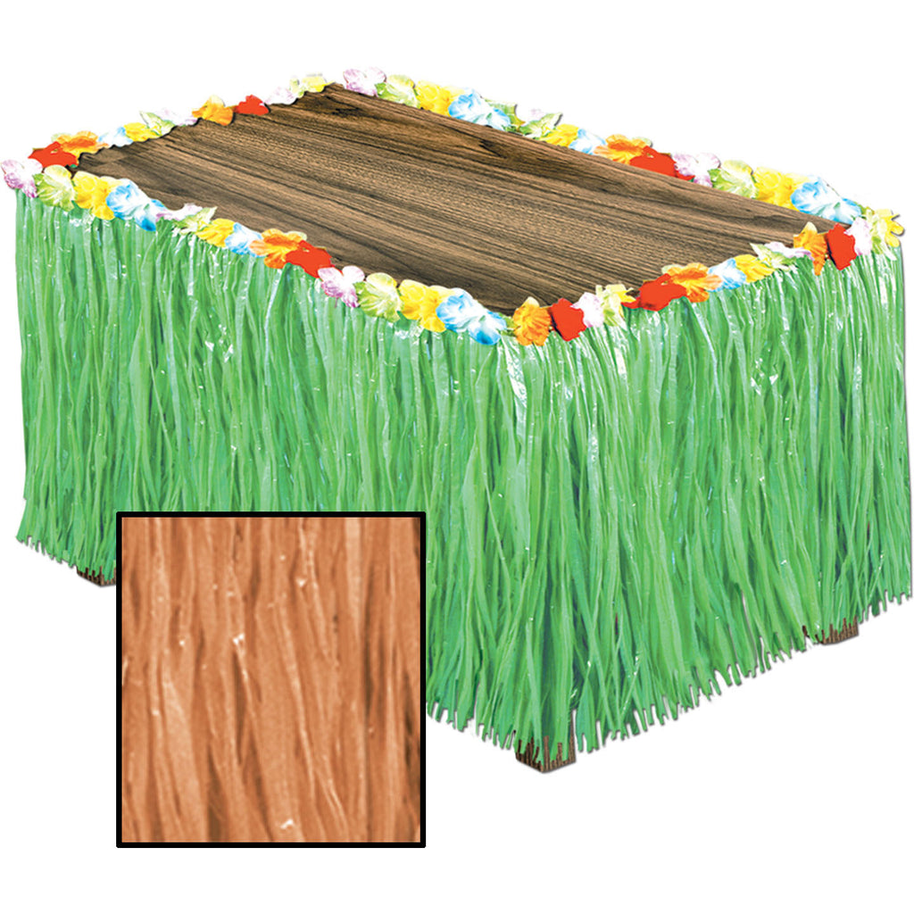 Natural Grass Table Skirt
