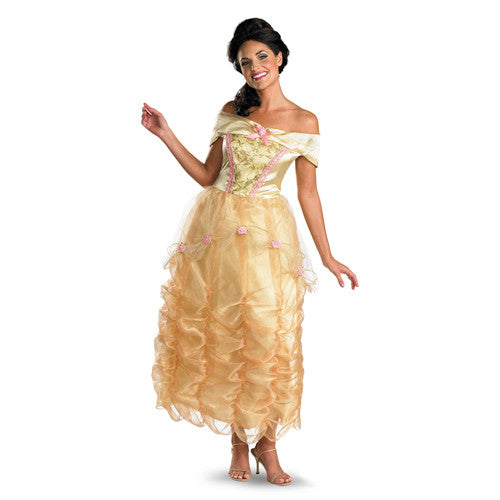 Belle Deluxe Costume Womens L (12-14)