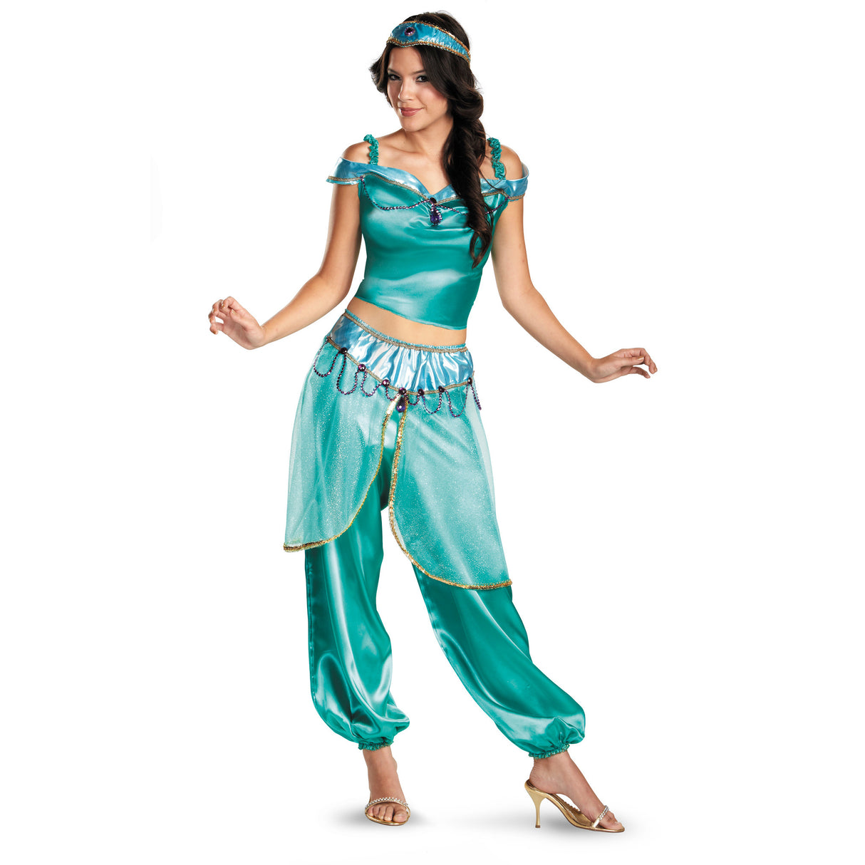 Jasmine  Deluxe Costume Womens M (8-10)