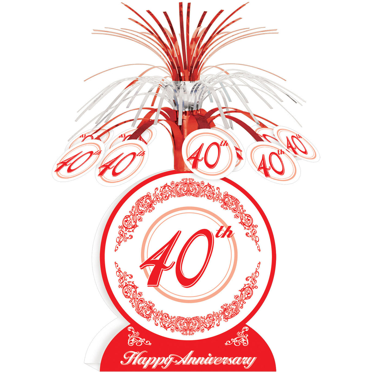 40th Anniversary Centerpiece
