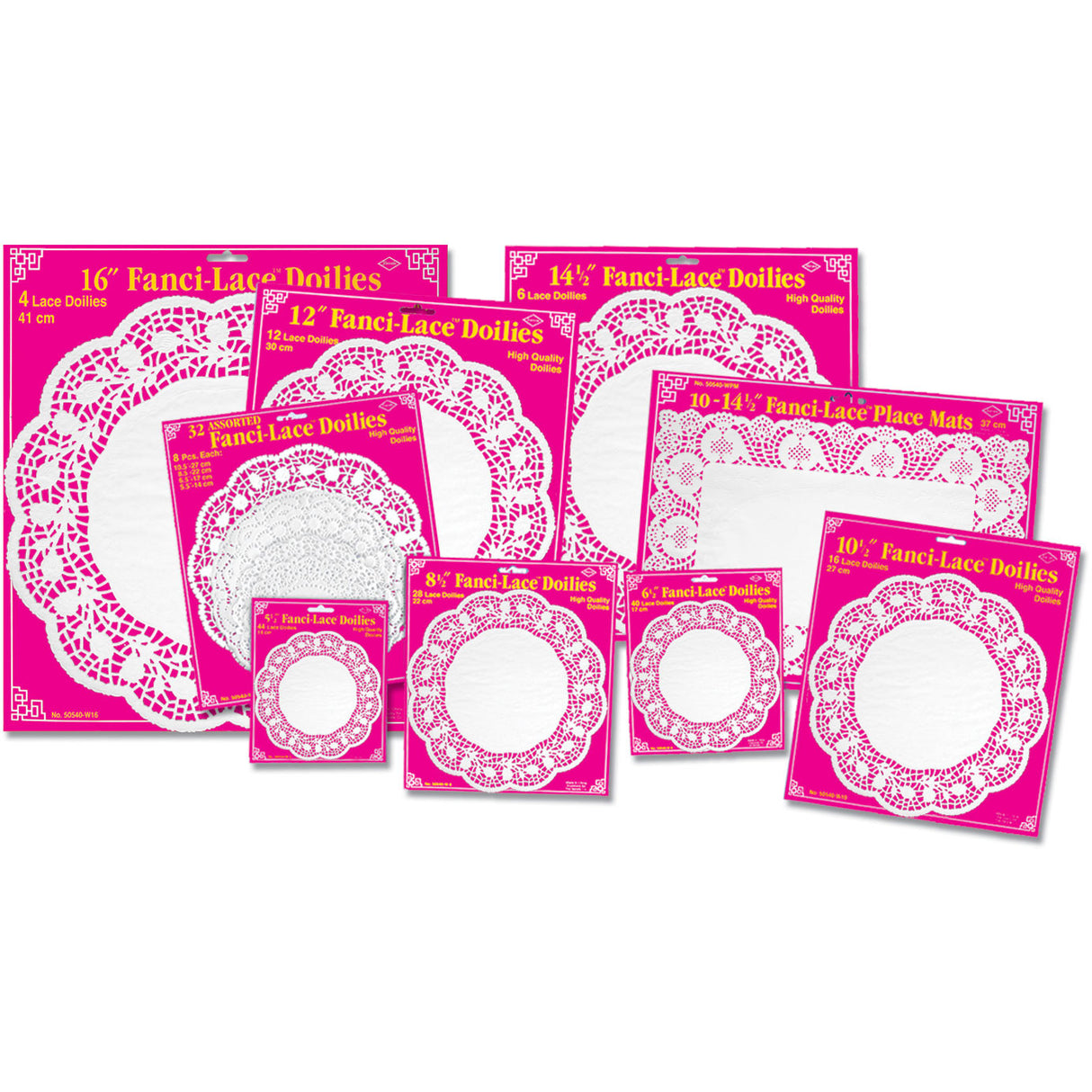 Fanci-lace Doilies