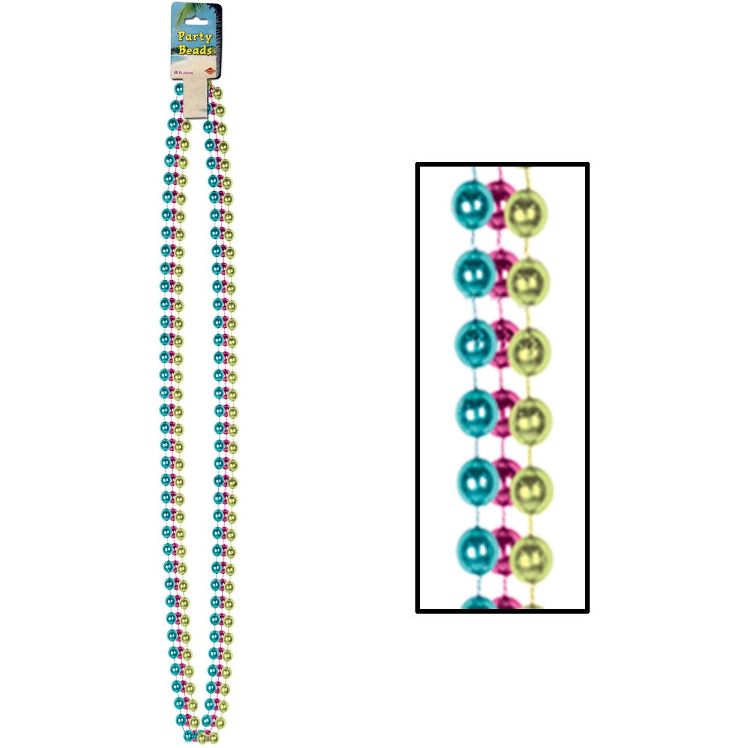 Party Beads (3ct)