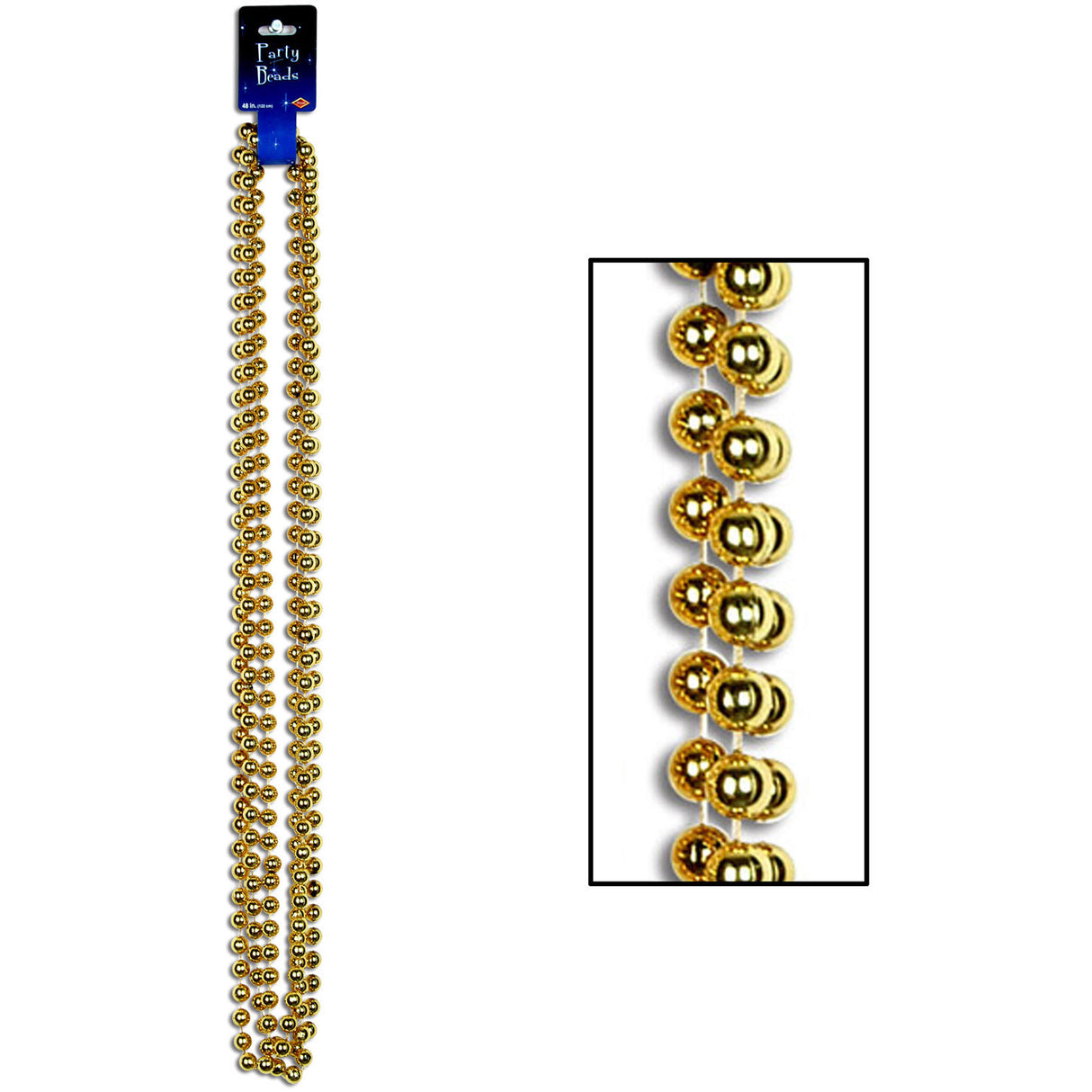 Party Beads - Large Round