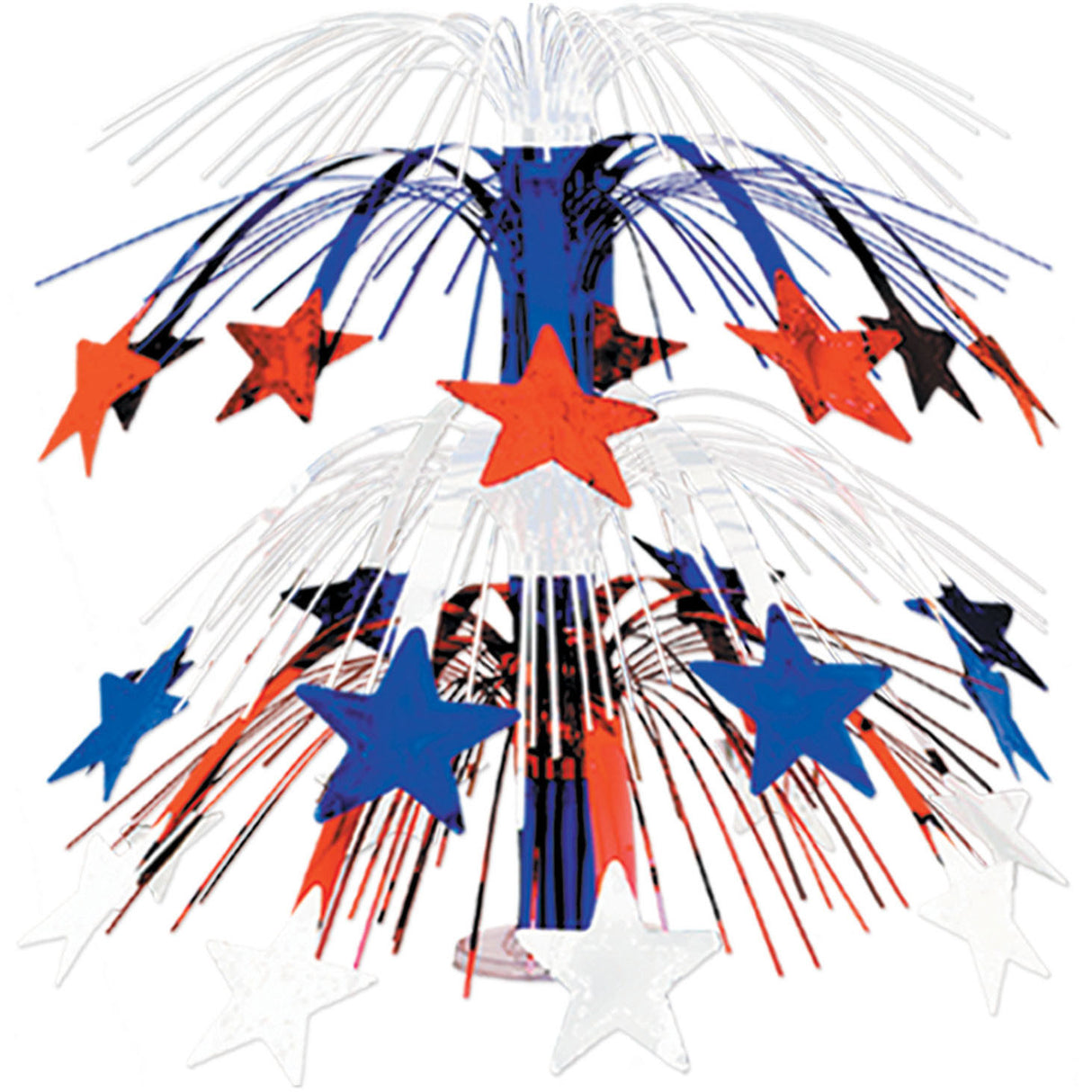 Patriotic Star Cascade Centerpiece