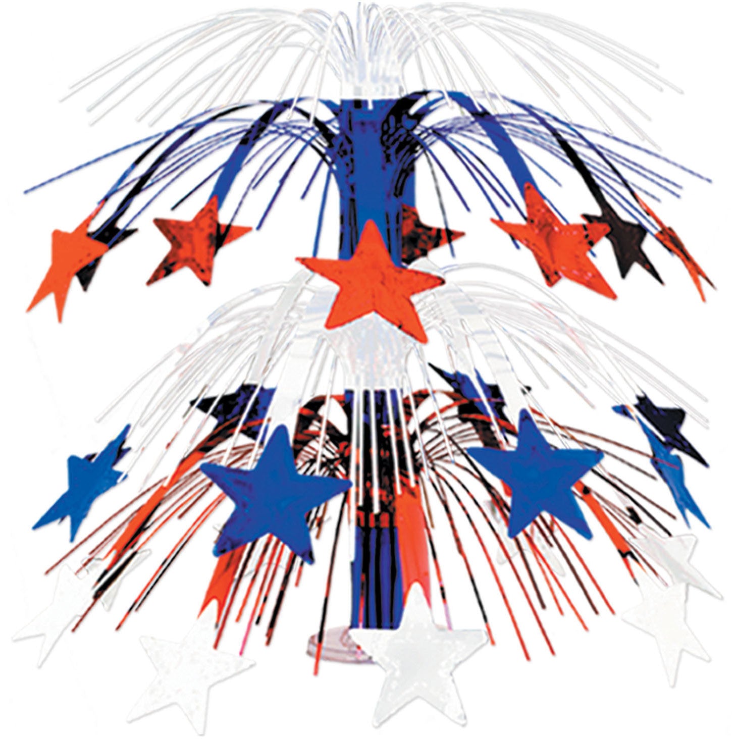 Patriotic Star Cascade Centerpiece