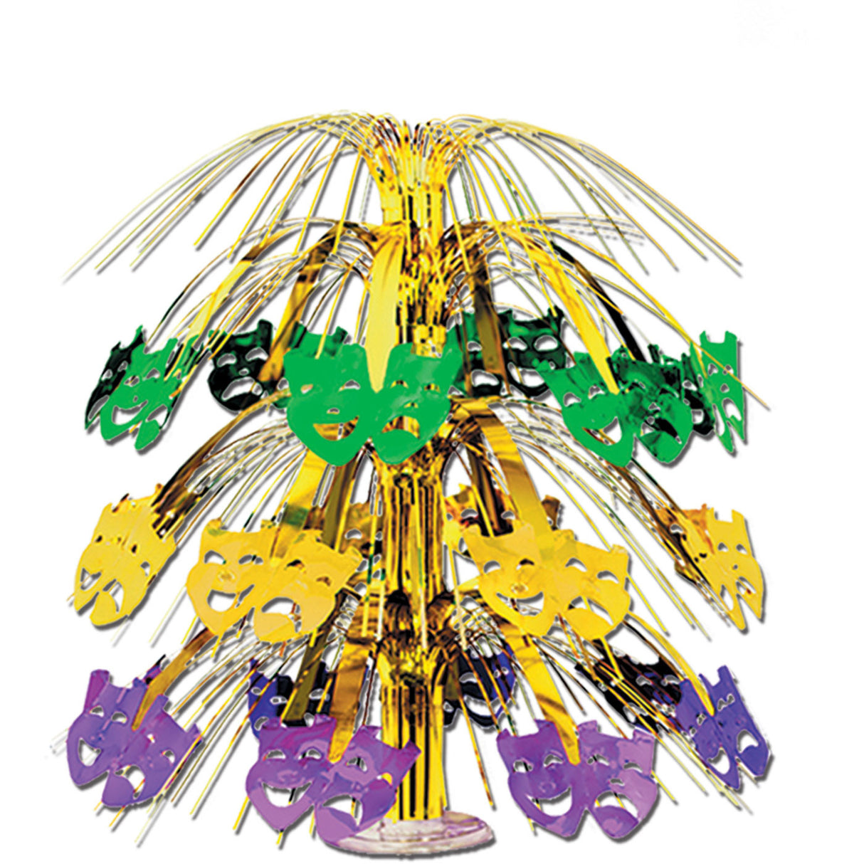 Mardi Gras Cascade Centerpiece