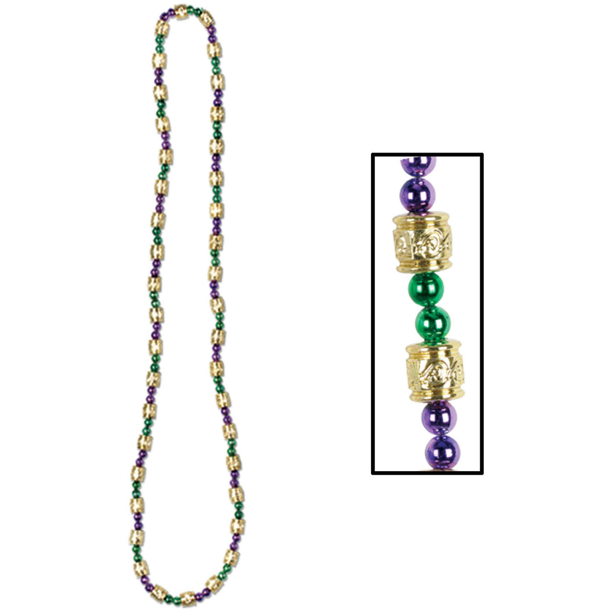 Mardi Gras Beads - Mosaic
