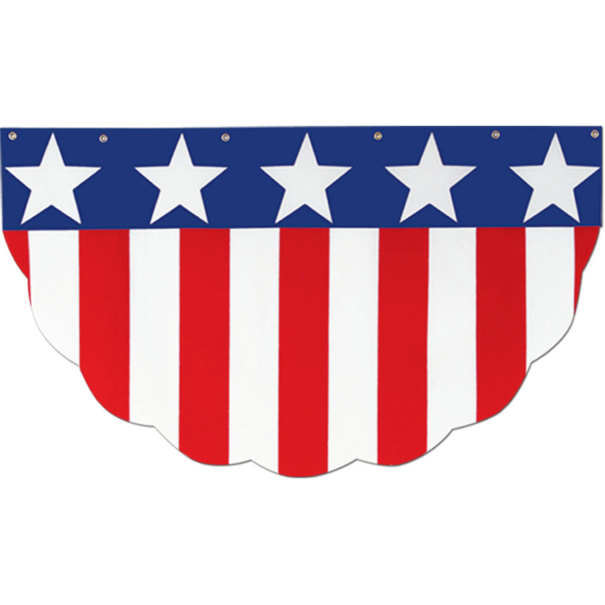 Velvet Patriotic Bunting