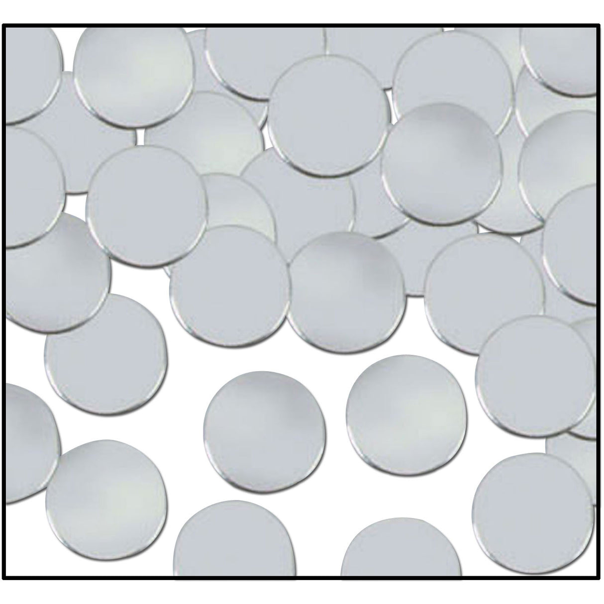 Silver Dots Fanci-Fetti