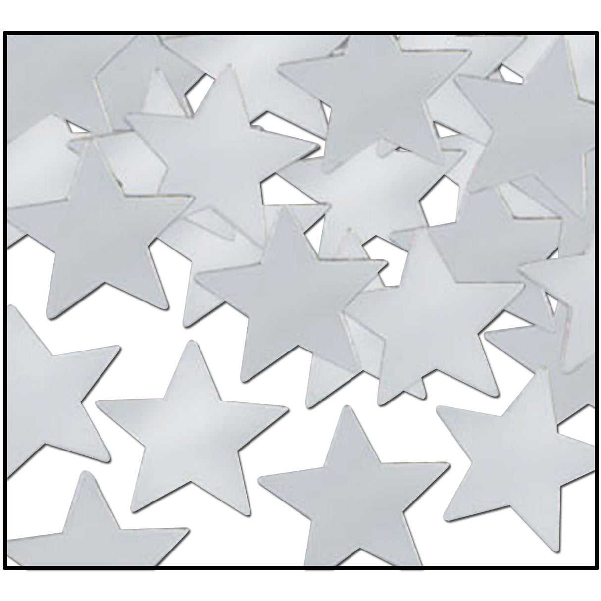 Silver Stars Fanci-Fetti