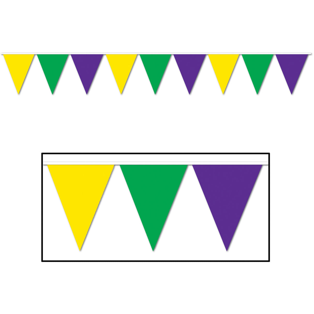 GGP Indoor/Outdoor Pennant Banner