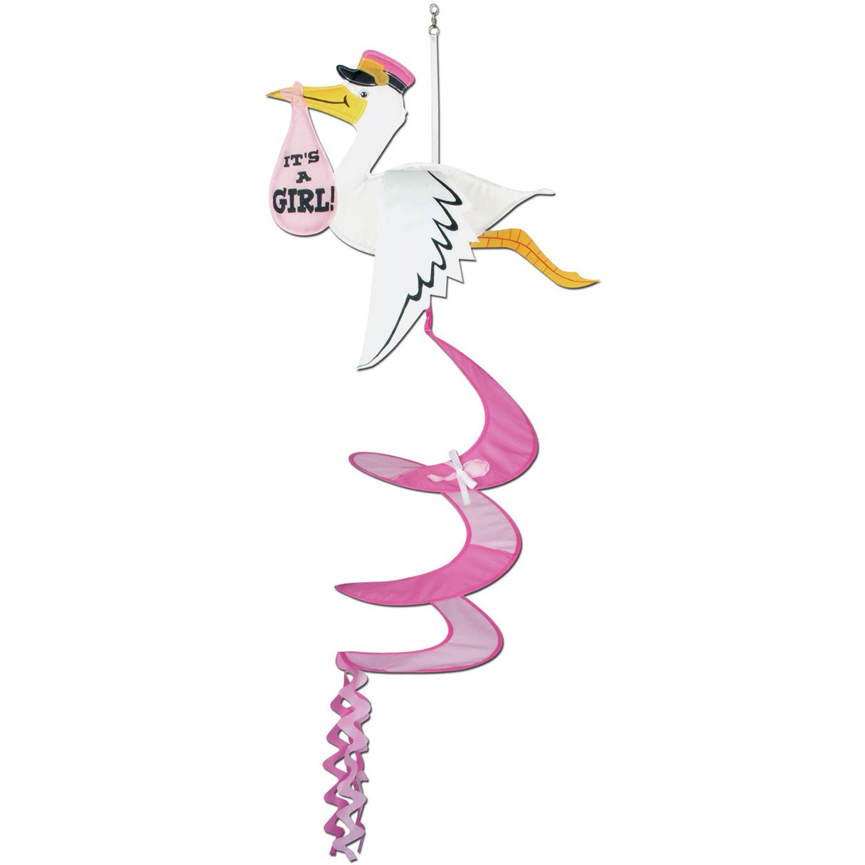 Stork Its A Girl Spinner (1 ct)