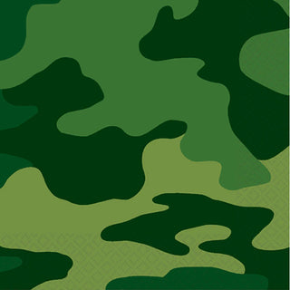 Camouflage Beverage Napkins (16ct)
