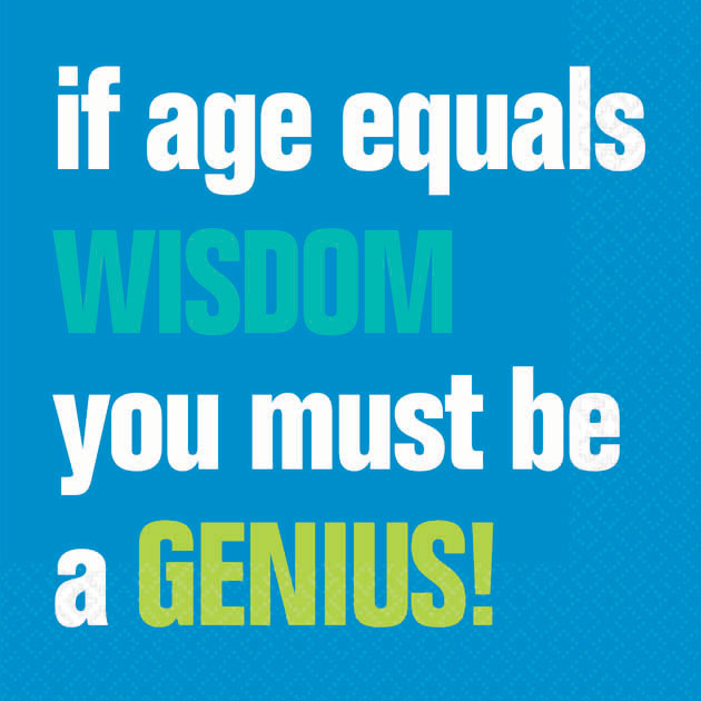You Must Be A Genius Beverage Napkins (16ct)