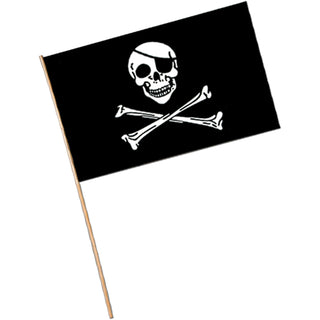 Plastic Pirate Flag - 11