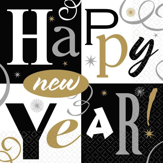 Block Party Beverage Napkins (16ct)