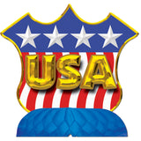 USA Shield Centerpiece