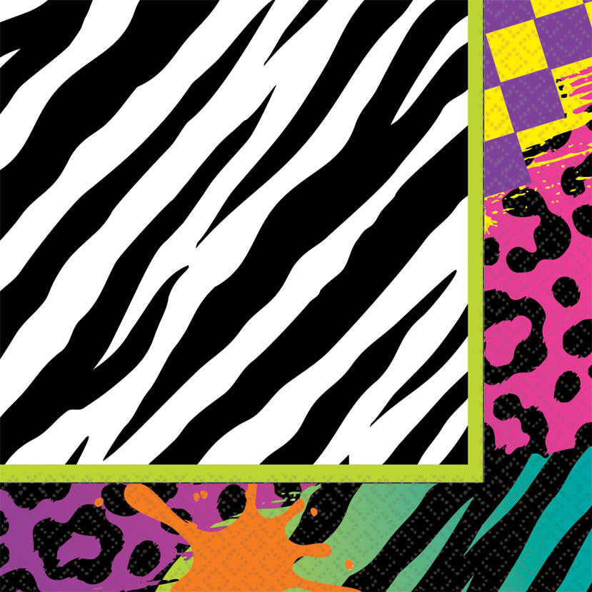 Totally 80's Luncheon Napkins (16ct)