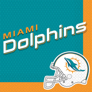 Miami Dolphins Luncheon Napkins (16ct)