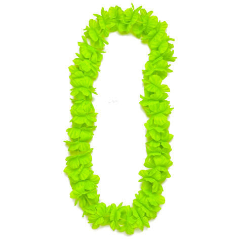 Green Silk Island Lei (1ct)
