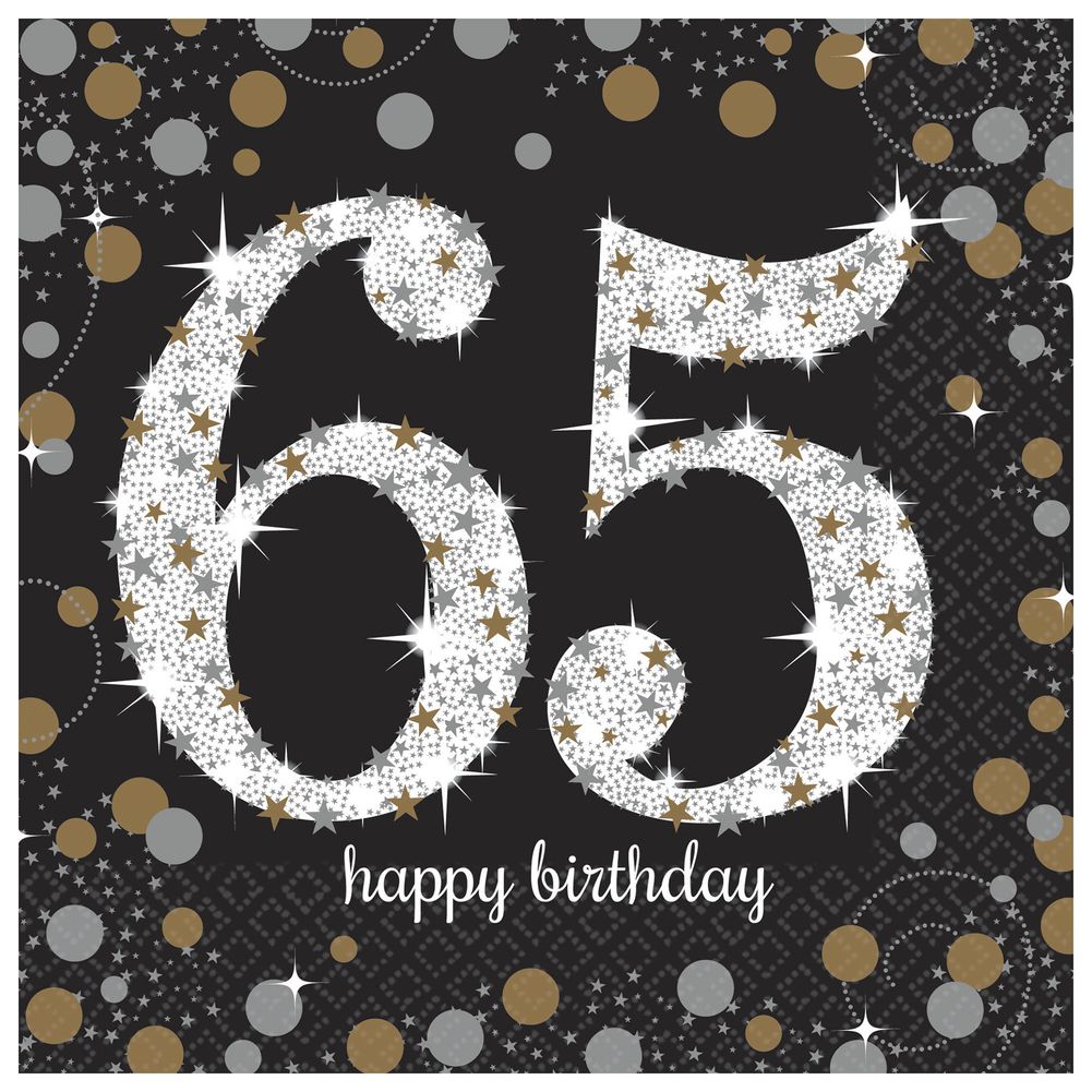 Sparkling Celebration Luncheon Napkins (16 ct)