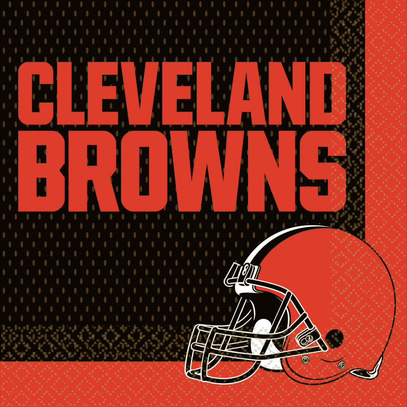 Cleveland Browns Luncheon Napkins (16ct)