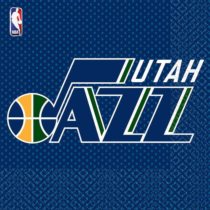 Utah Jazz Luncheon Napkins (16 ct)