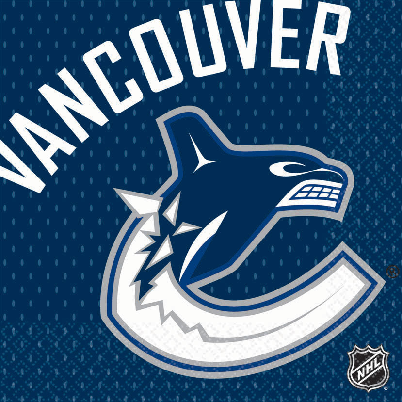Vancouver Canucks Luncheon Napkins (16ct)