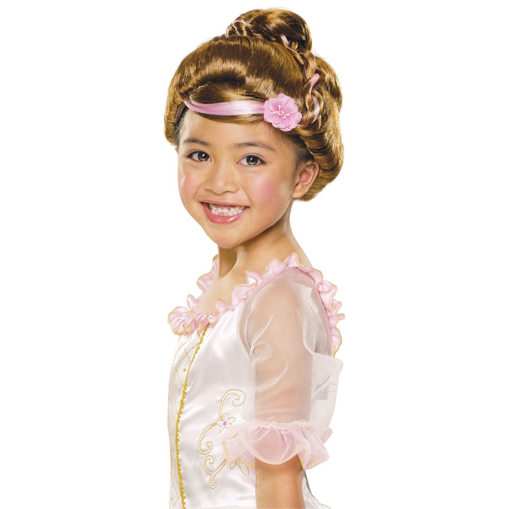 Brown Sophisticated Princess Wig