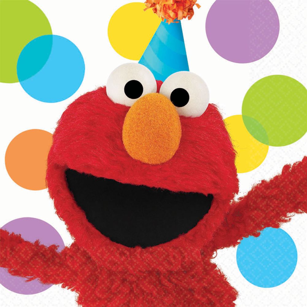 Elmo's Party Luncheon Napkins (16ct)