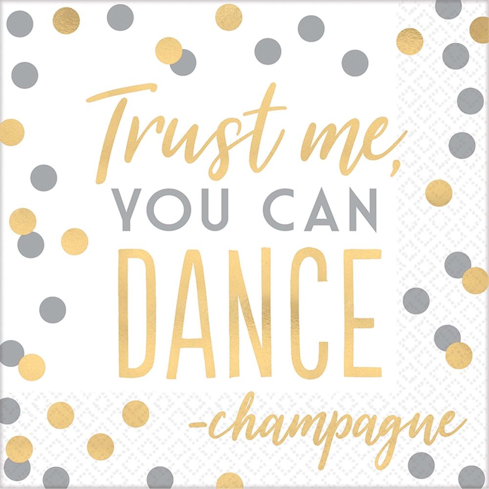 Trust Me You Can Dance Luncheon Napkins (16 ct)