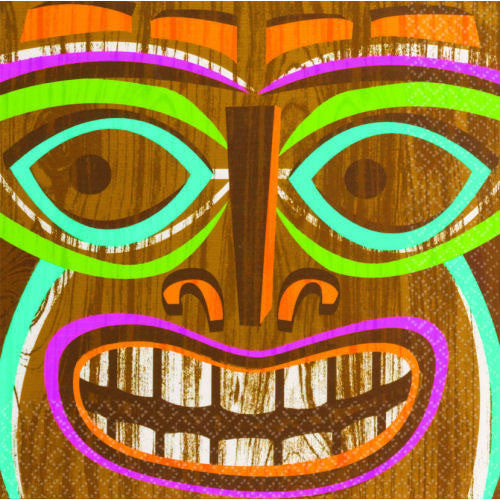 Tiki Idol Luncheon Napkins (16ct)