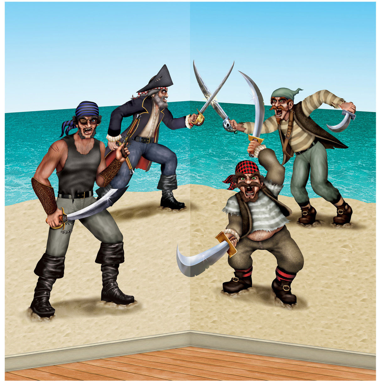 Dueling Pirate & Bandit Props