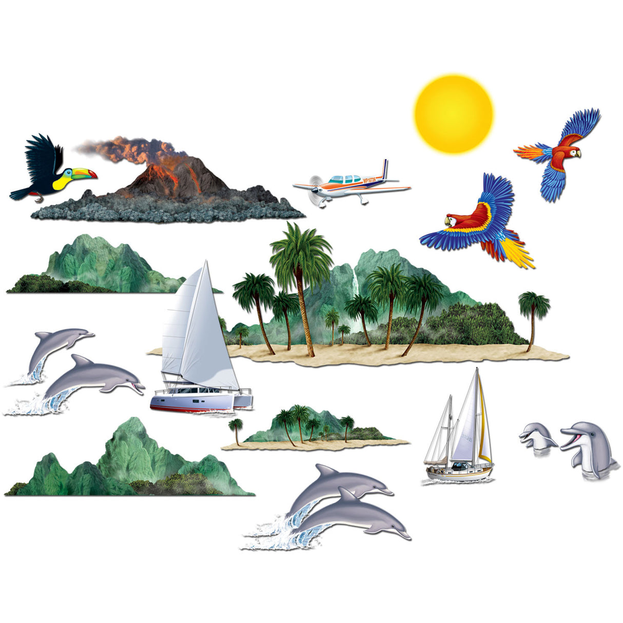 Tropical Cruise Props