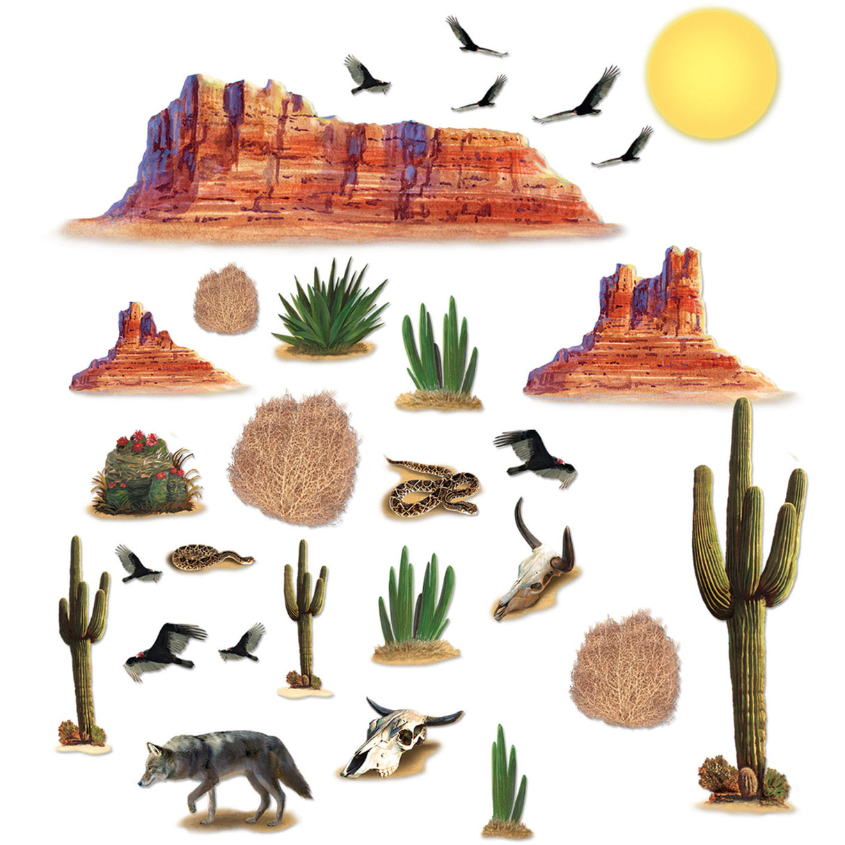 Wild West Desert Props