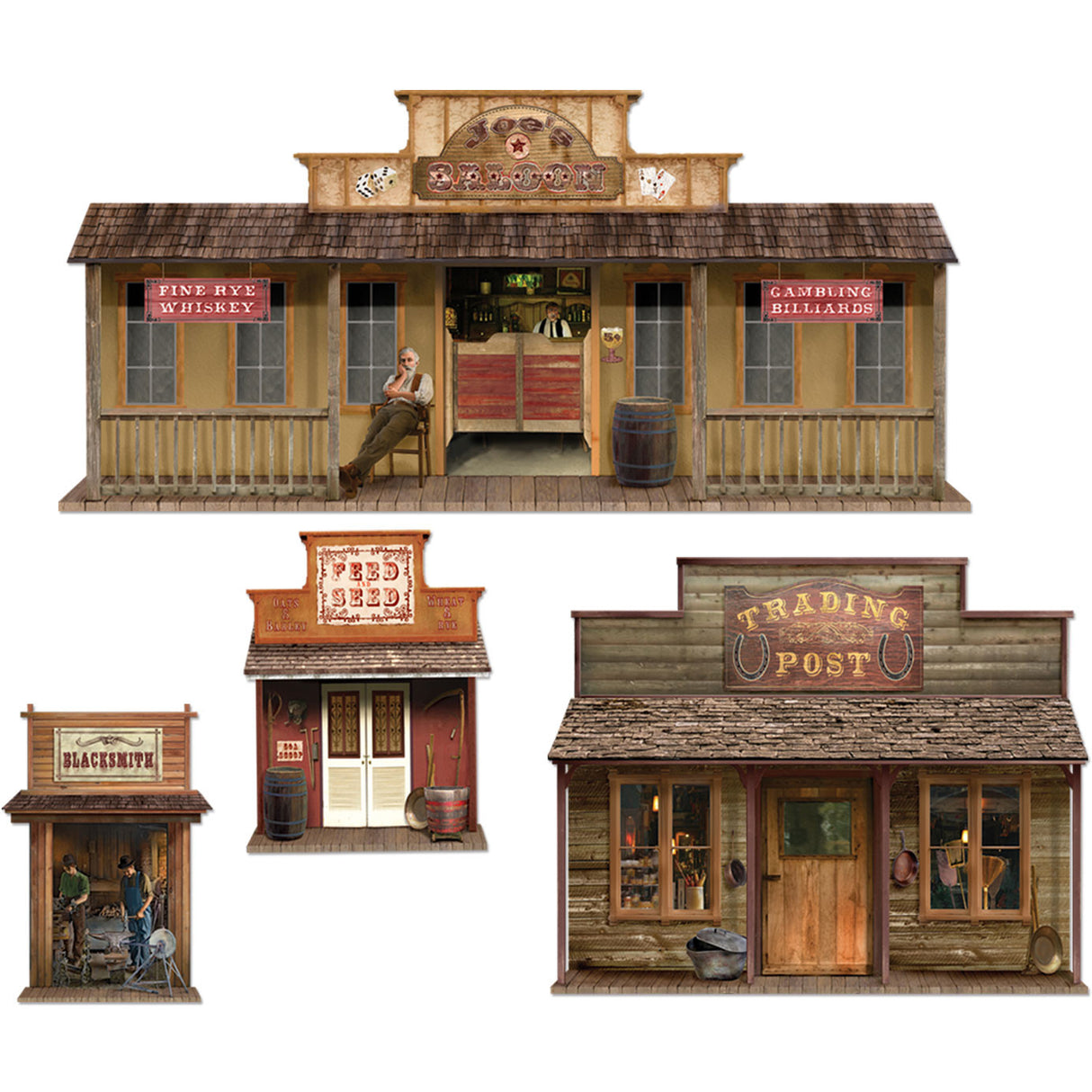 Wild West Town Props