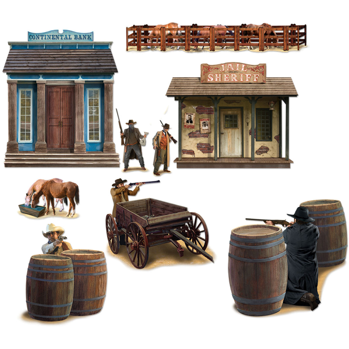 Wild West Shootout Prop