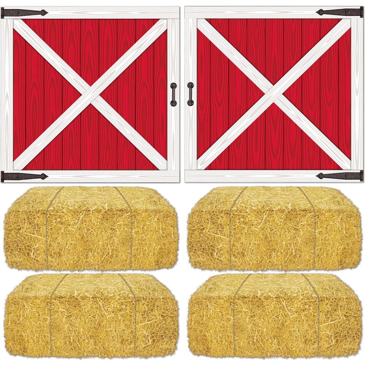 Loft and Hay Props Cutouts (6 ct)
