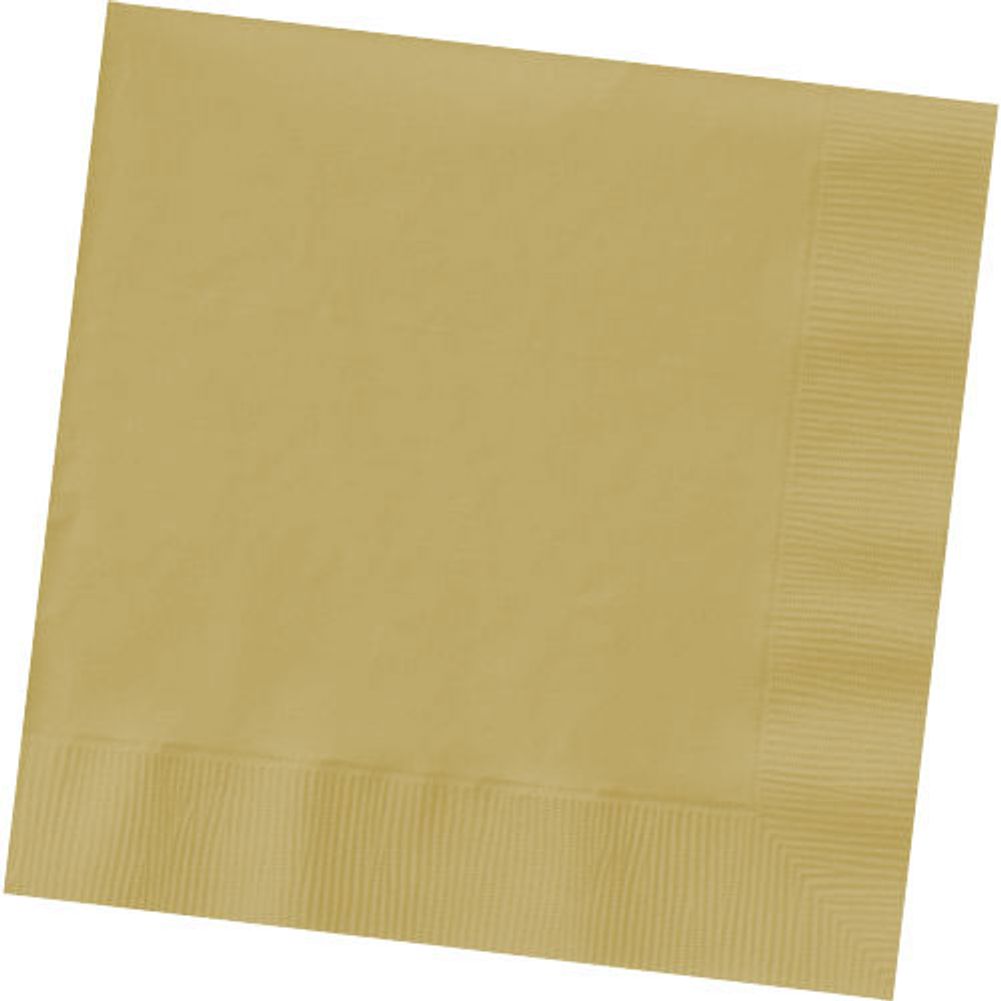 Gold Dinner Napkins (20ct)