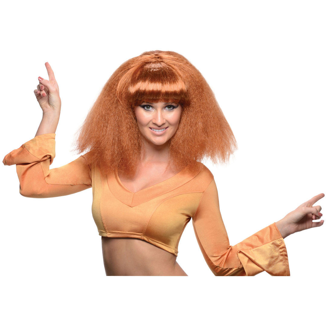 Go Disco Brown Wig