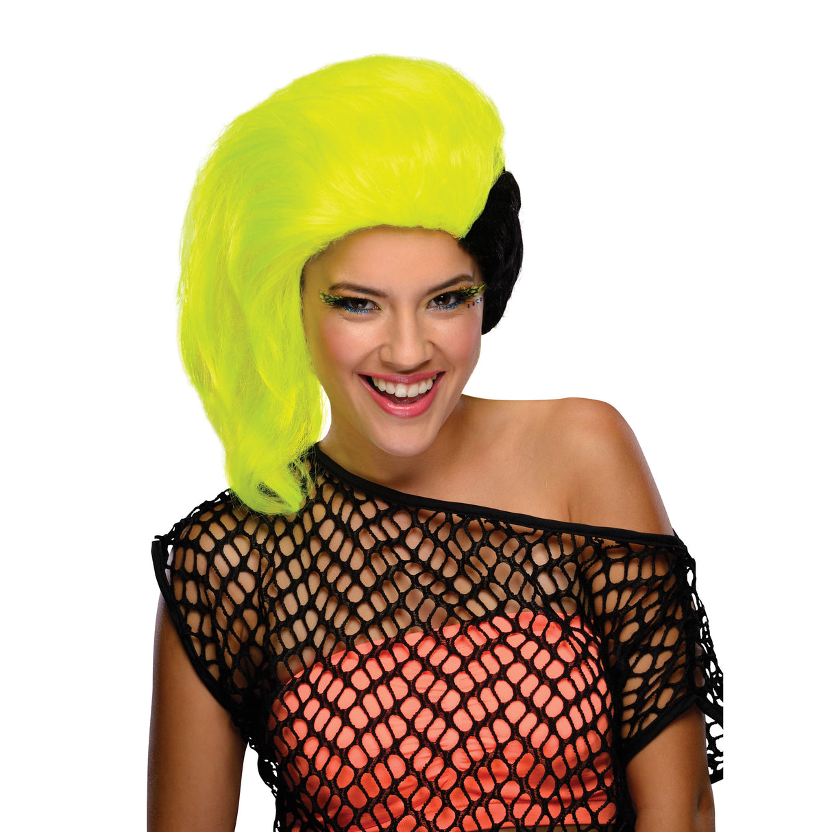 Rave Punk Yellow Wig